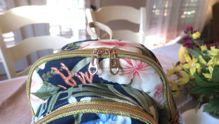 Coastal Garden Waterproof Canvas Mini Backpack - Image 8